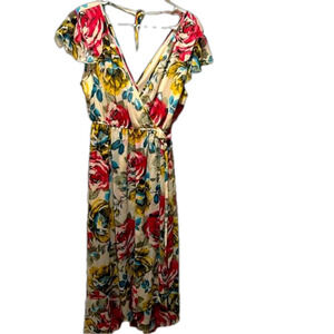 Band of Gypsies Floral Dress - size L